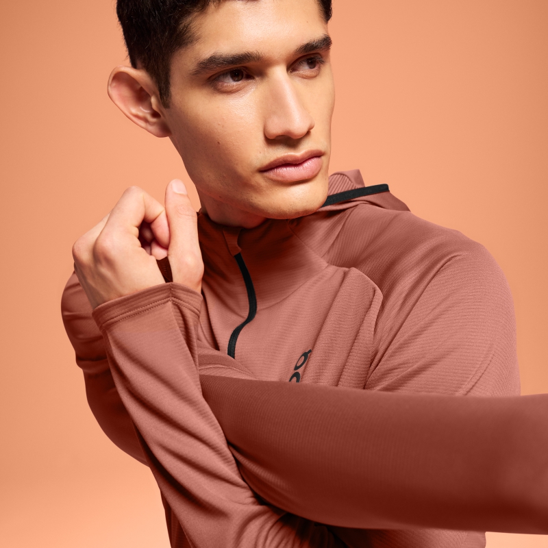 Sweat a Capuche On Climate Zip Auburn  Homme  | TIM-7476408