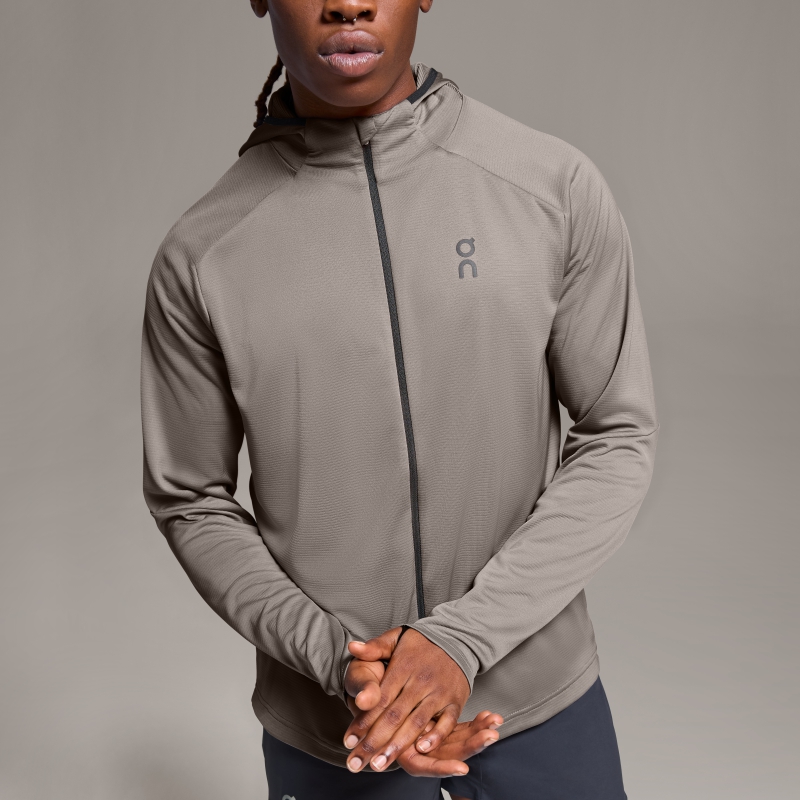 Sweat a Capuche On Climate Zip Cinder  Homme  | JUC-9146808