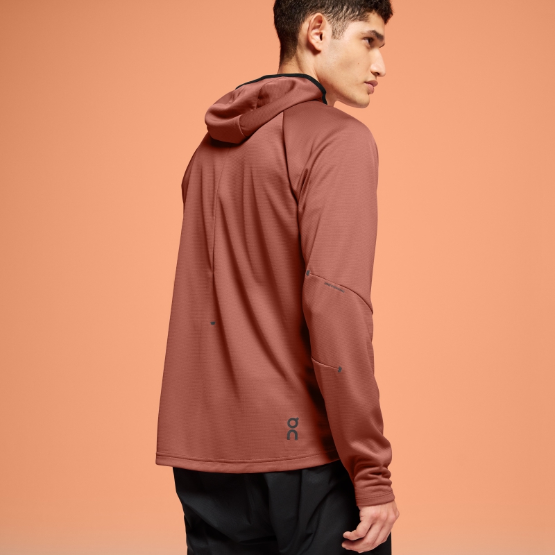 Sweat a Capuche On Climate Zip Auburn  Homme  | TIM-7476408