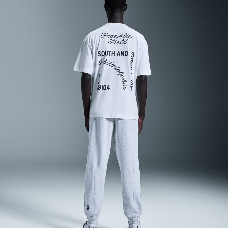 T-Shirt On Club PENN RELAYS Blanche  Homme  | YLL-1282814