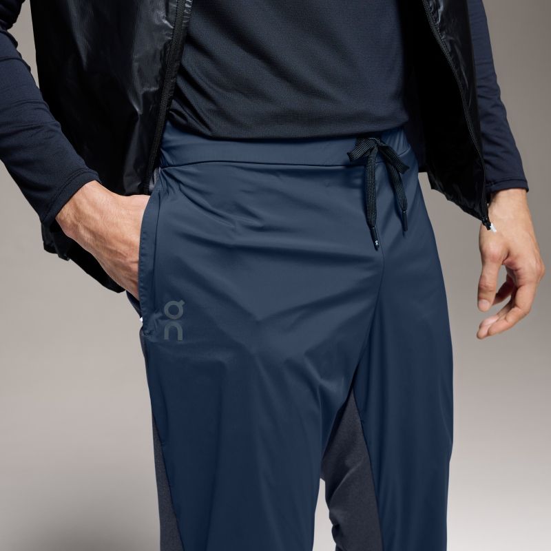 Pantalon On Weather Bleu Bleu Marine  Homme  | AUZ-5476632