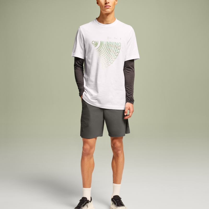 T-Shirt On On-T Radar Blanche  Homme  | UAD-9182184