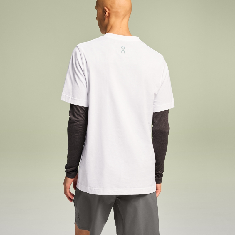 T-Shirt On On-T Radar Blanche  Homme  | UAD-9182184