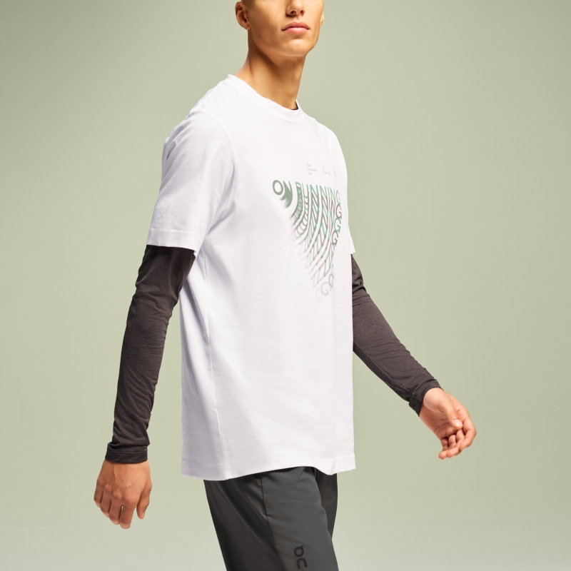 T-Shirt On On-T Radar Blanche  Homme  | UAD-9182184