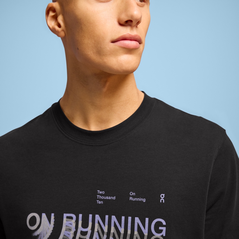 T-Shirt On On-T Radar Noir  Homme  | MGH-4091105