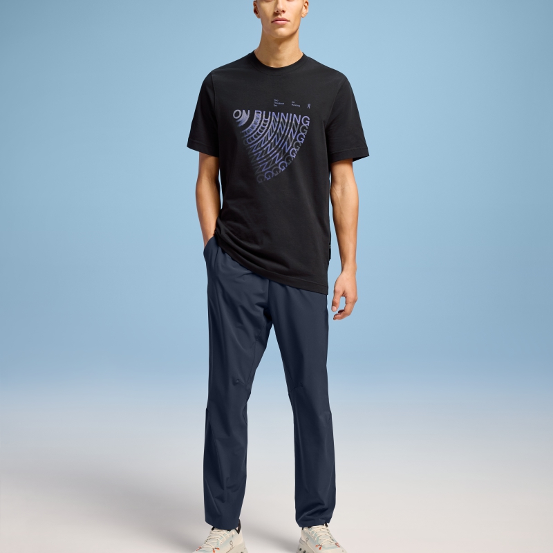 T-Shirt On On-T Radar Noir  Homme  | MGH-4091105