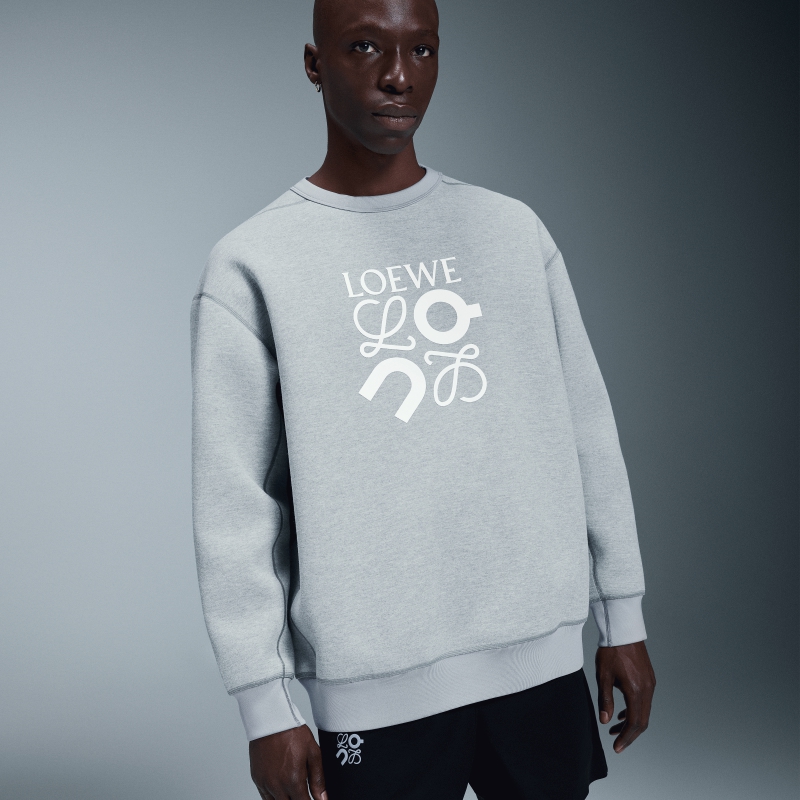 Sweatshirt On LOEWE Grise  Homme  | TDQ-2686562