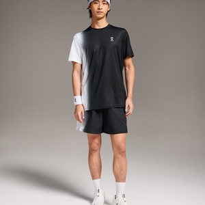 T-Shirt On Court-T Noir Blanche  Homme  | IIR-6676596