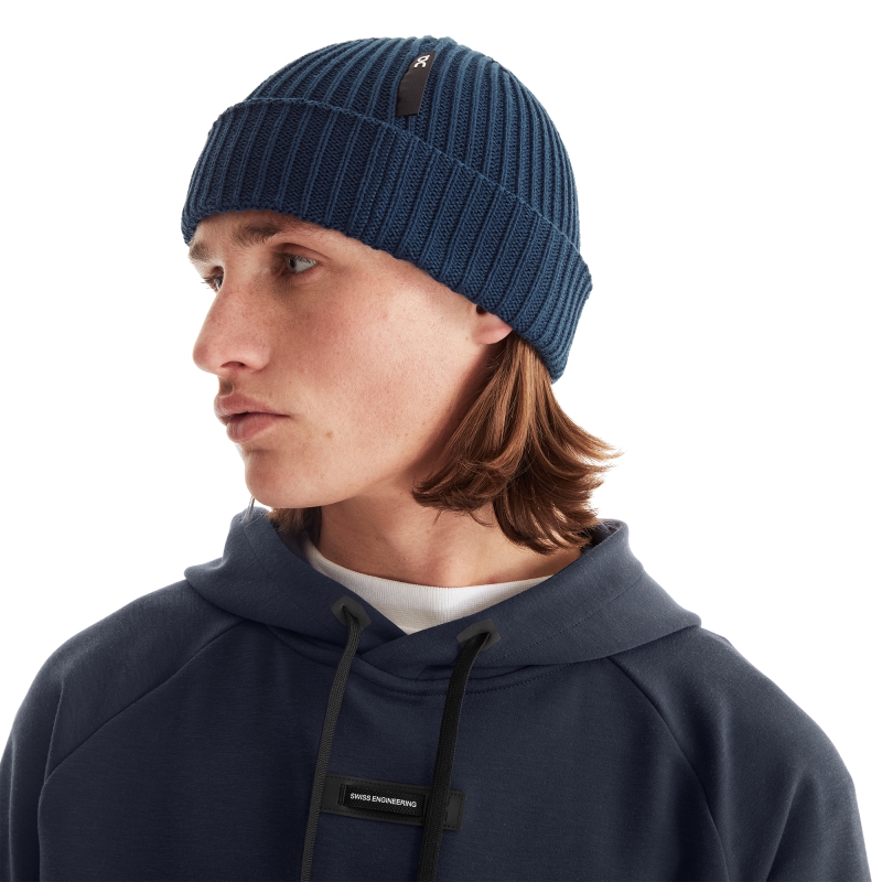 Bonnet On Studio Bleu Marine  Homme  | FQJ-9384803