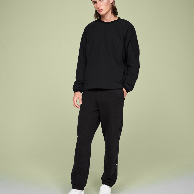 Sweatshirt On Studio Pullover Noir  Homme  | EGV-6605835