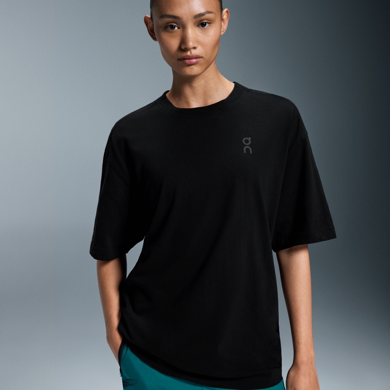 T-Shirt On Relaxed-T Beams Noir  Homme  | EYL-5106642