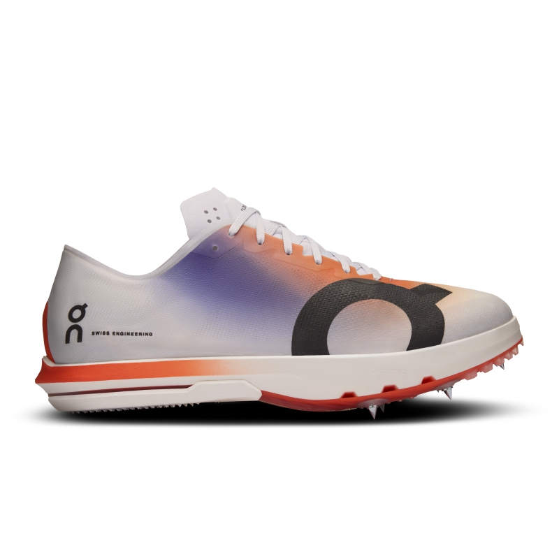 Chaussures Running Route On Cloudspike Citius Blanche  Homme  | XKX-6943871