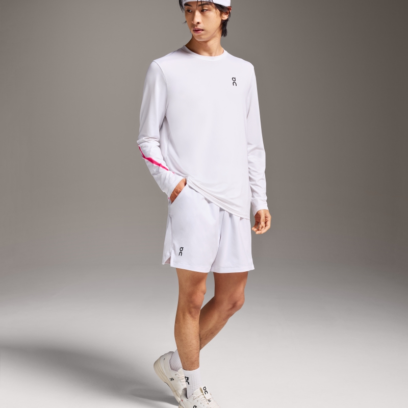 T-Shirt On Court Long-T Blanche  Homme  | WGP-8935597