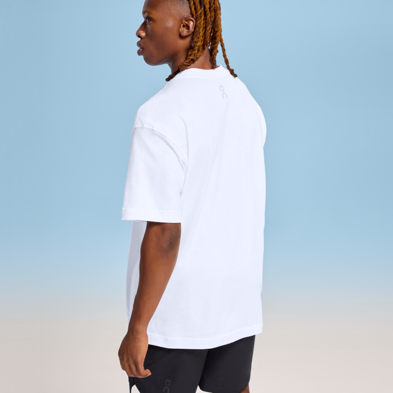 T-Shirt On Club-T Cloud Blanche  Homme  | TUG-4623244