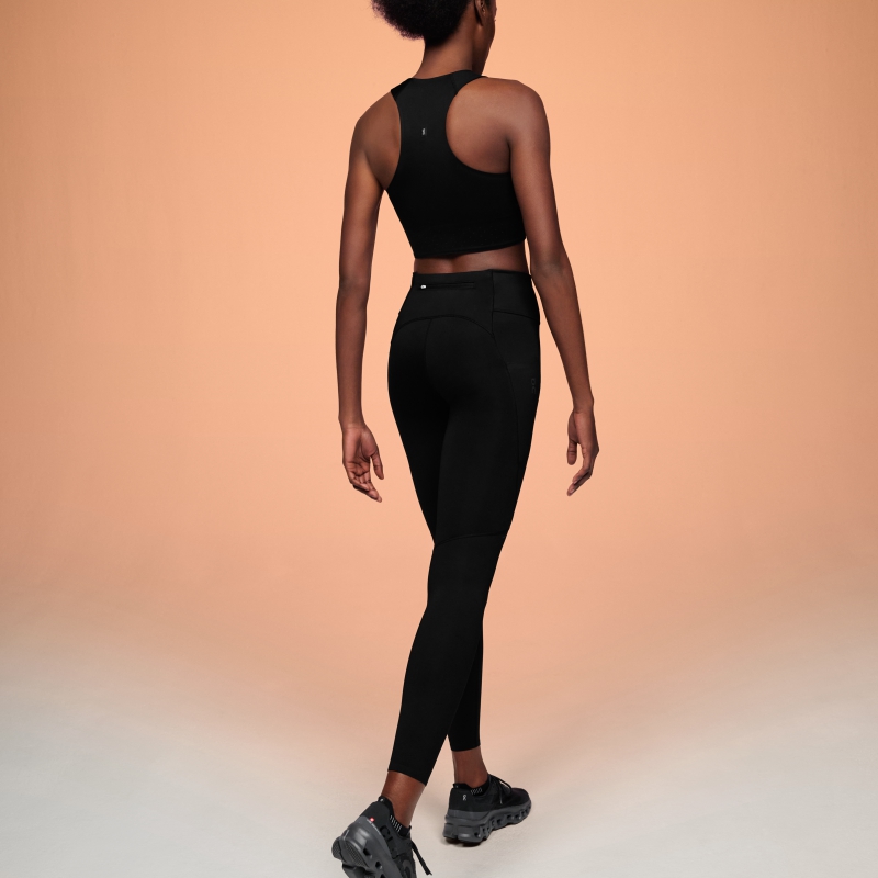 Hauts On Race Crop  Noir  Femme | VIO-6447341