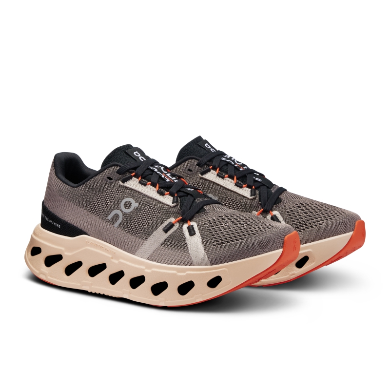 Chaussures Running Route On Cloudeclipse  Marron  Femme | ILK-8480997