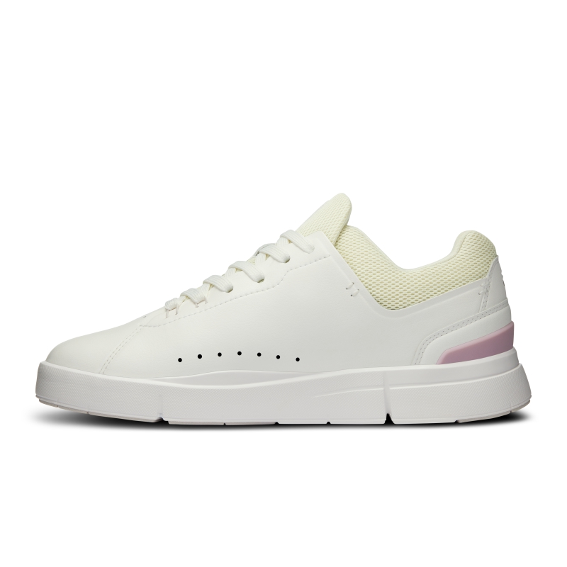 Basket On THE ROGER Advantage  Blanche Violette  Femme | KQZ-7532015