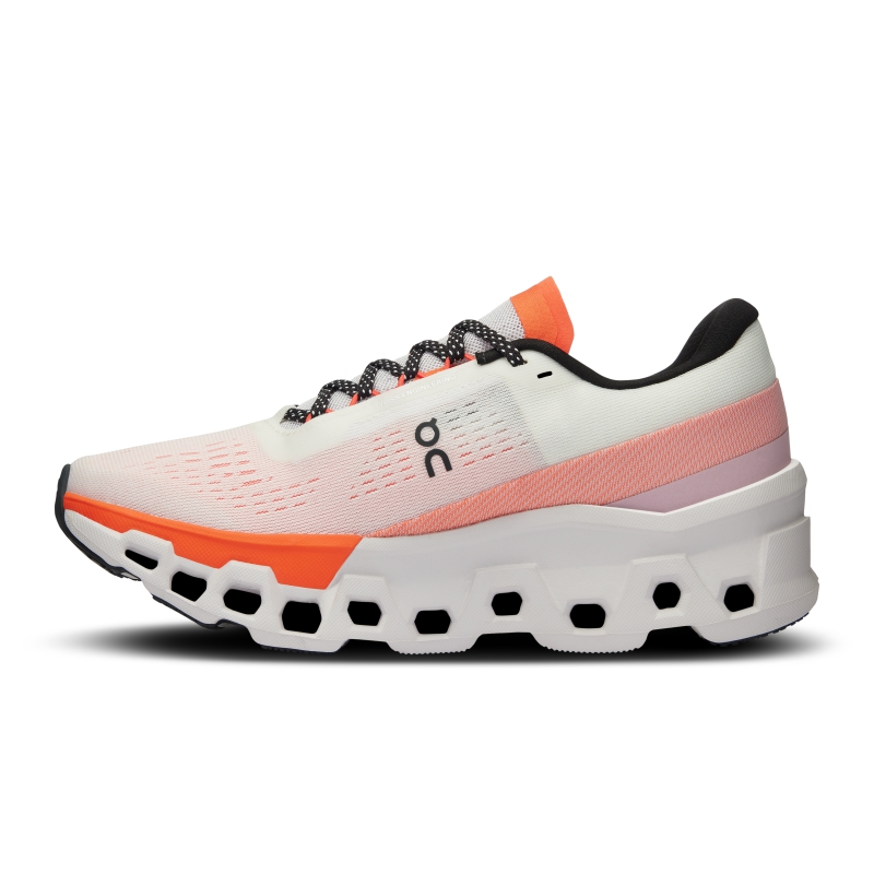 Chaussures Running Route On Cloudmonster 2  Undyed  Flame  Femme | SHD-1906894