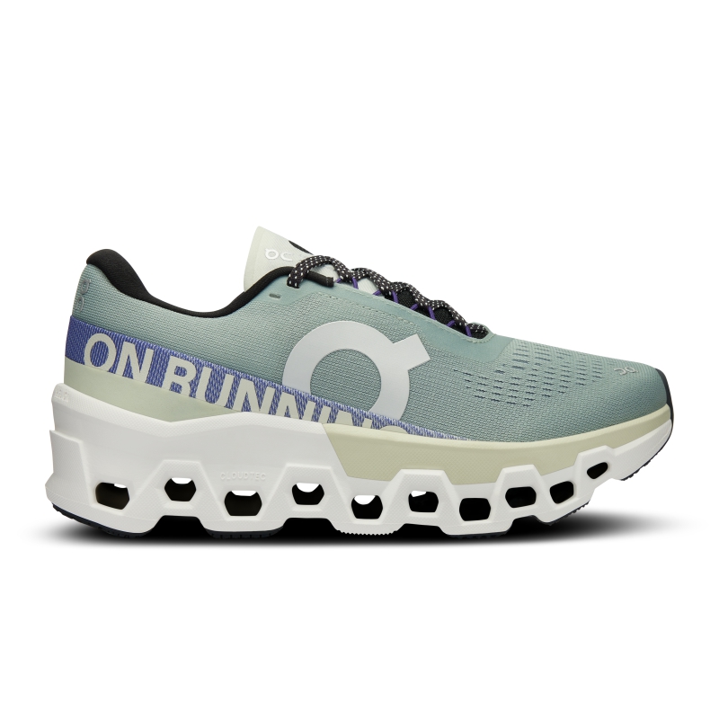 Chaussures Running Route On Cloudmonster 2  Mineral  Aloe  Femme | VUA-3433807