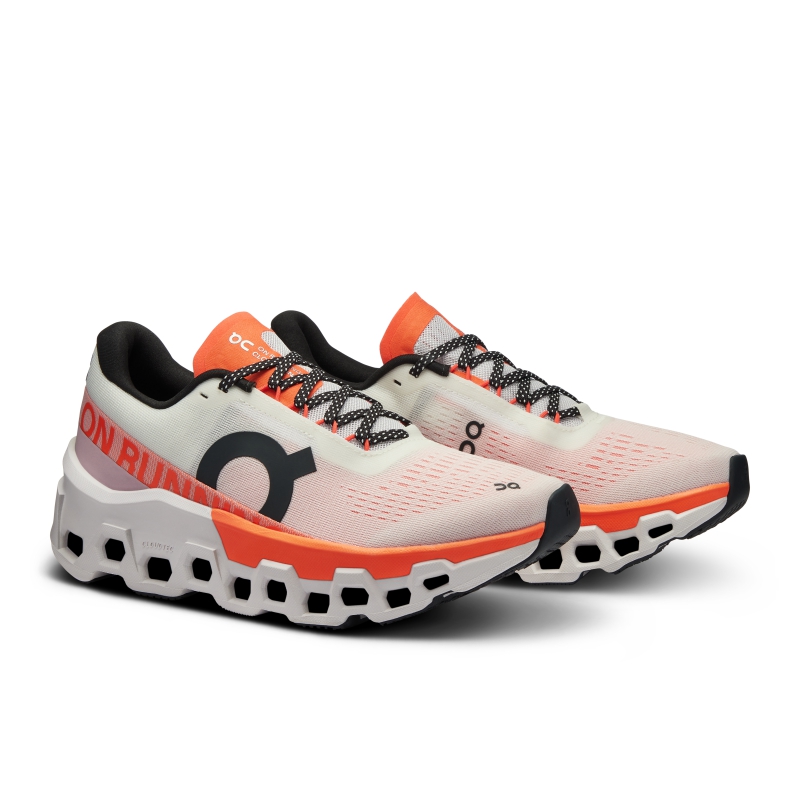 Chaussures Running Route On Cloudmonster 2  Undyed  Flame  Femme | SHD-1906894