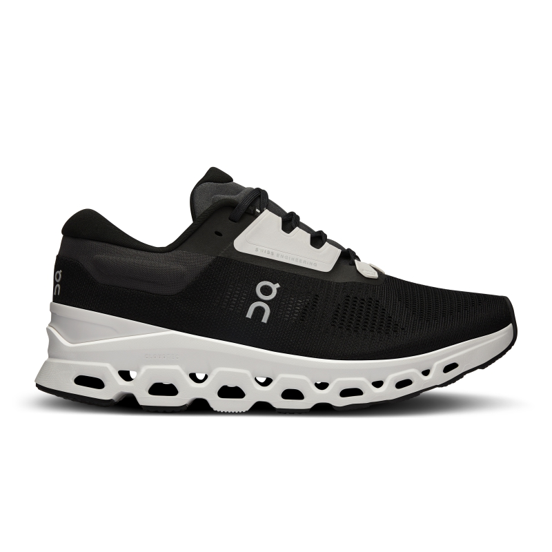 Chaussures Running Route On Cloudstratus 3  Noir  Femme | KLT-9667956