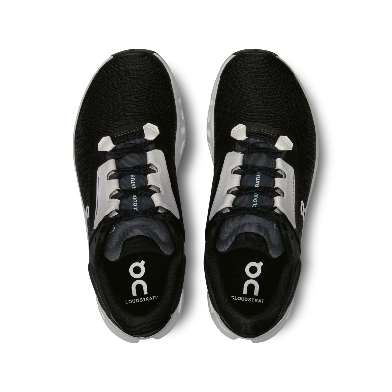 Chaussures Running Route On Cloudstratus 3  Noir  Femme | KLT-9667956