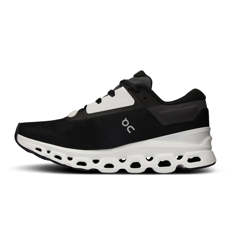 Chaussures Running Route On Cloudstratus 3  Noir  Femme | KLT-9667956