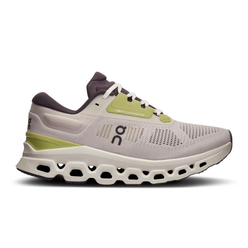 Chaussures Running Route On Cloudstratus 3  Blanche  Femme | KFQ-3003430