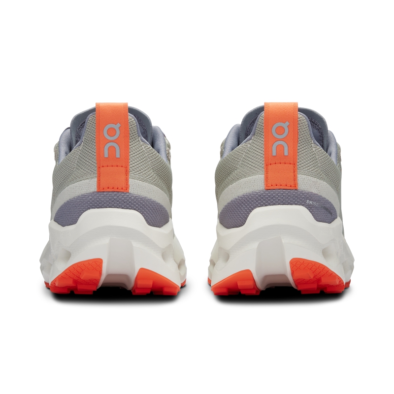 Chaussure Trail Running On Cloudsurfer  Kaki Blanche  Femme | JPN-0331751