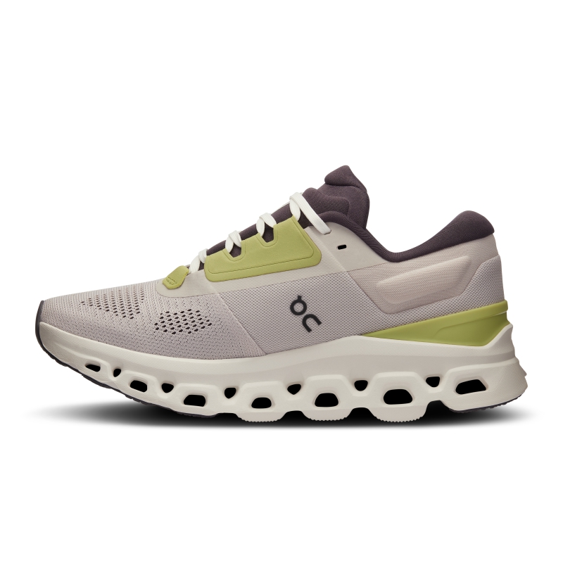 Chaussures Running Route On Cloudstratus 3  Blanche  Femme | KFQ-3003430