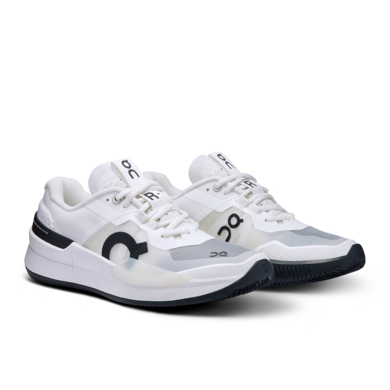 Chaussure Tennis On THE ROGER Pro 2 Clay  Blanche Noir  Femme | UTK-8226481