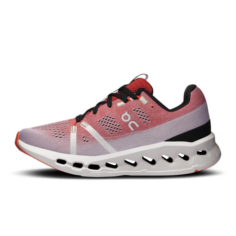 Chaussures Running Route On Cloudsurfer  Auburn  Frost  Femme | QXF-2124333