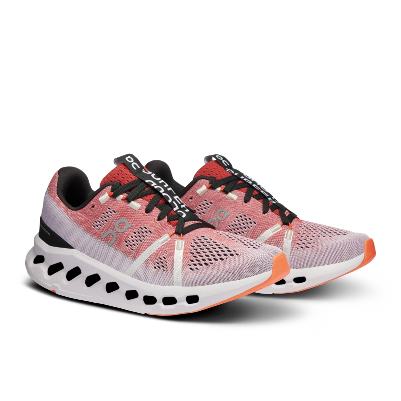 Chaussures Running Route On Cloudsurfer  Auburn  Frost  Femme | QXF-2124333