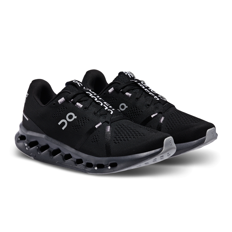 Chaussures Running Route On Cloudsurfer  Noir  Femme | ADG-8318428