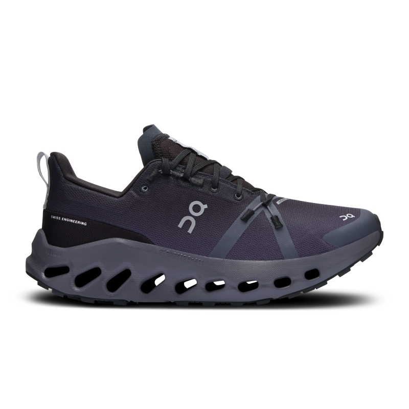 Chaussure Trail Running On Cloudsurfer Waterproof  Noir  Femme | ROP-4955918