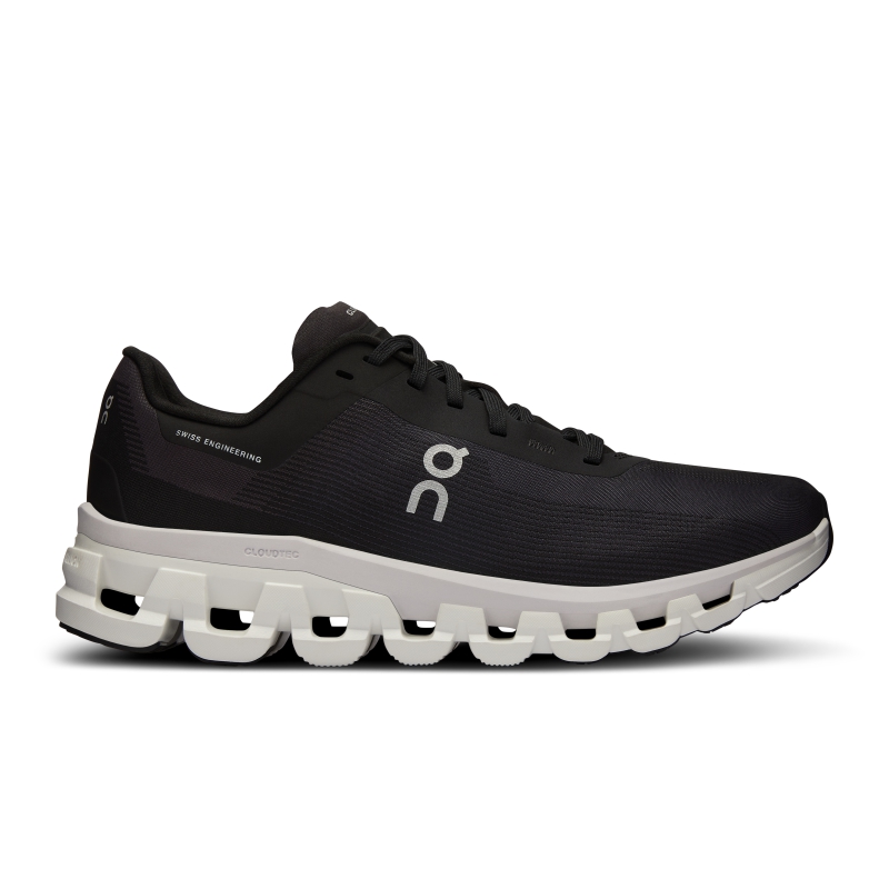 Chaussures Running Route On Cloudflow 4  Noir Blanche  Femme | XLY-0199030