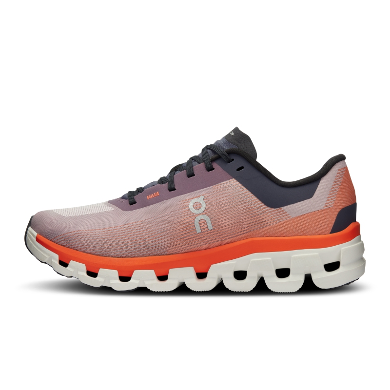 Chaussures Running Route On Cloudflow 4  Quartz  Flame  Femme | NYH-8321551