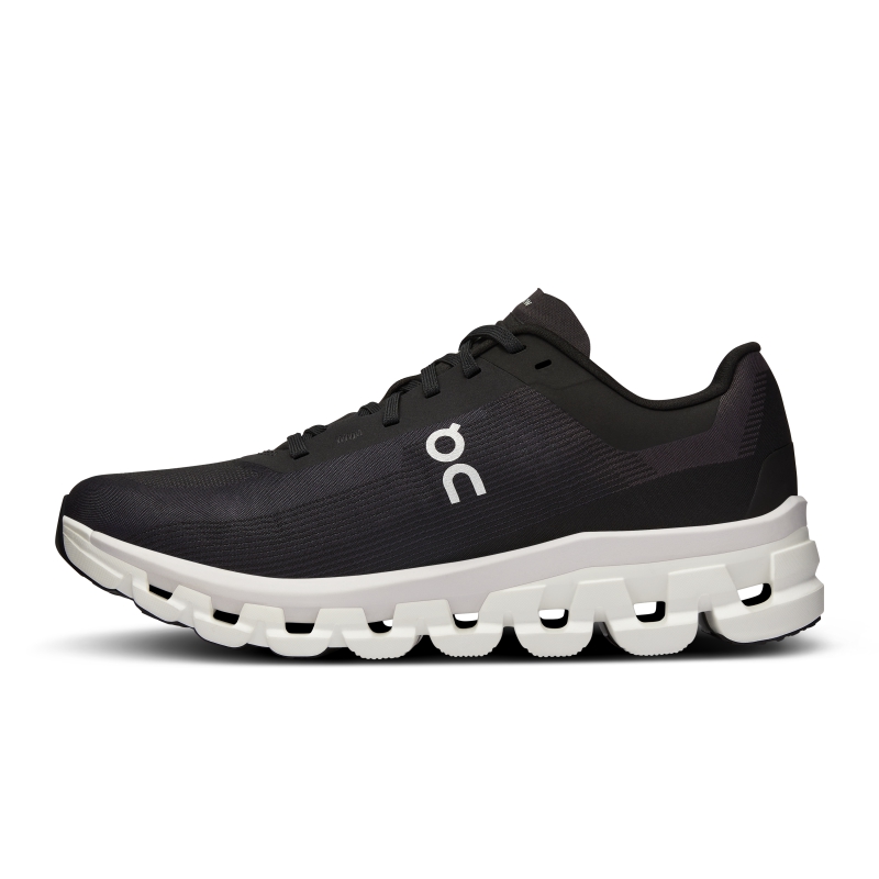 Chaussures Running Route On Cloudflow 4  Noir Blanche  Femme | XLY-0199030