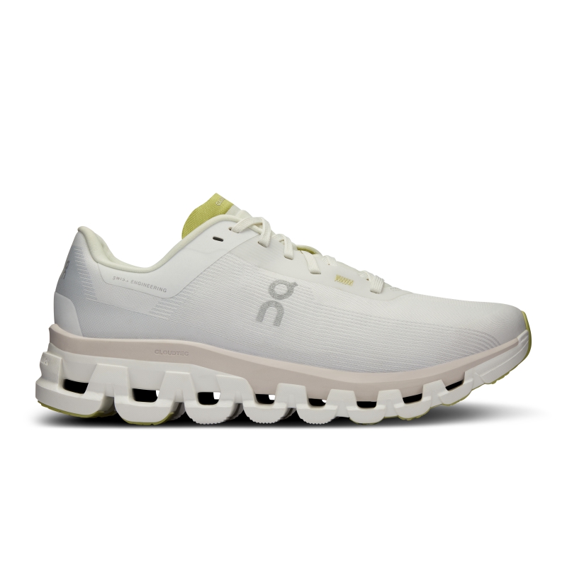 Chaussures Running Route On Cloudflow 4  Blanche Marron  Femme | VVI-1151976