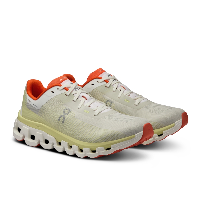 Chaussures Running Route On Cloudflow 4  Blanche  Femme | ELX-5505993