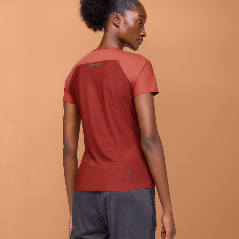 T-Shirt On Performance-T  Auburn  Ruby  Femme | DPG-5209310