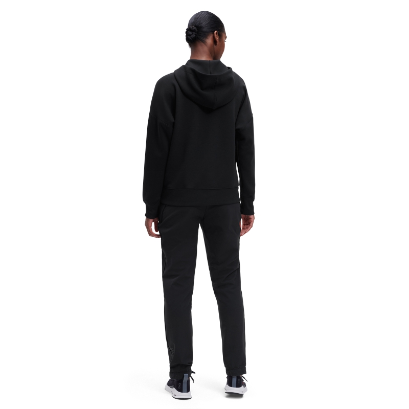 Sweat a Capuche On Zipped  Noir  Femme | DZW-4549381