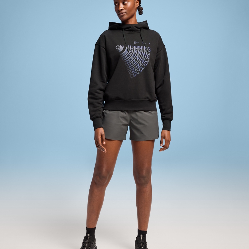 Sweat a Capuche On Club Radar  Noir  Femme | BAU-8541278