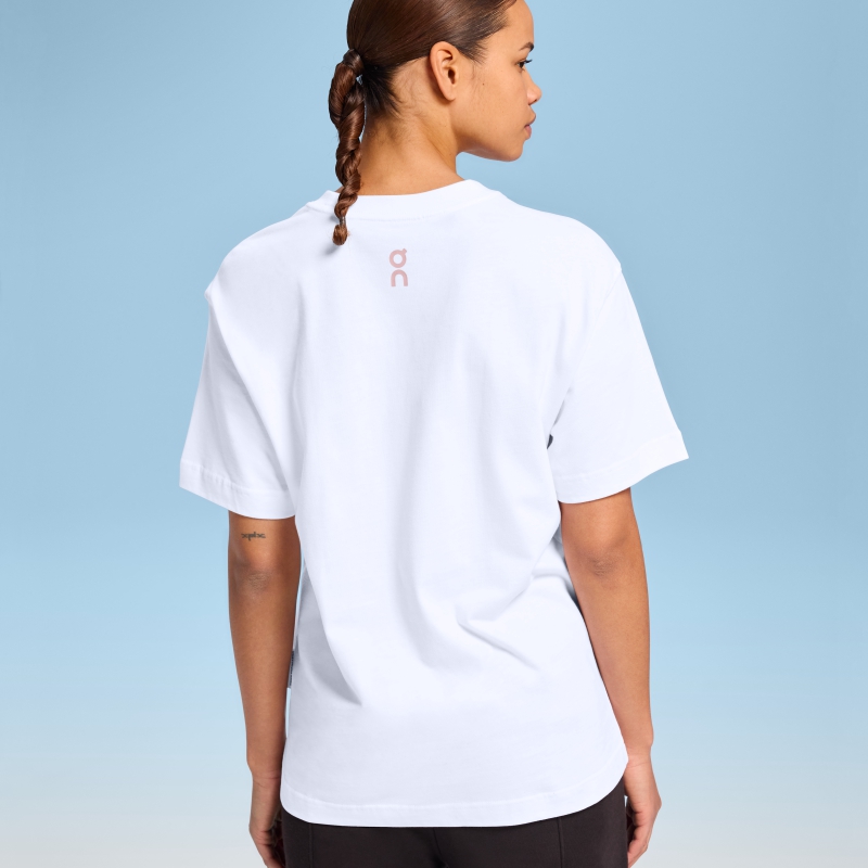 T-Shirt On Club-T Cloud  Blanche  Femme | EVW-0990600