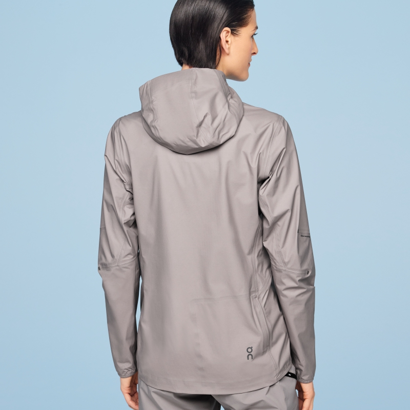 Veste On Waterproof Anorak  Zinc  Femme | LRQ-6168488