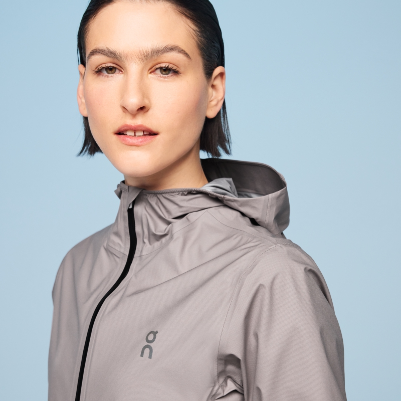 Veste On Waterproof Anorak  Zinc  Femme | LRQ-6168488