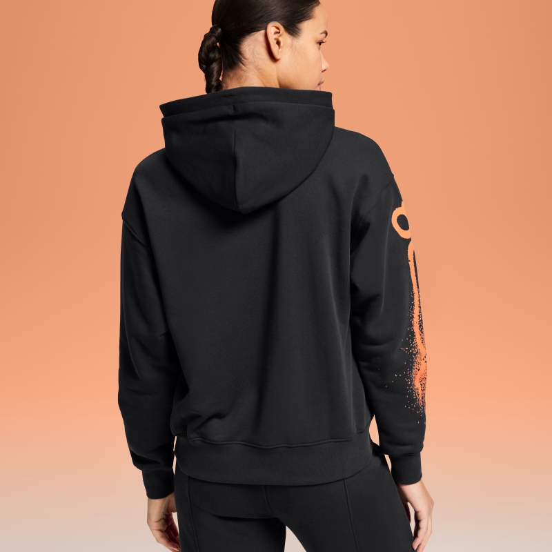 Sweat a Capuche On Club Cloud  Noir  Femme | QTP-2184260