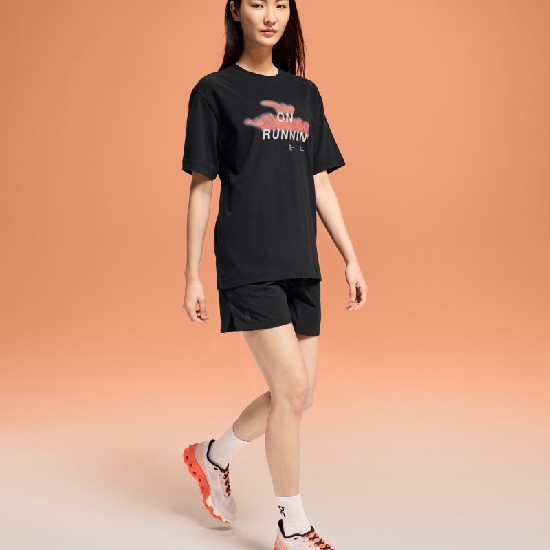 T-Shirt On Club-T Flow  Noir  Femme | ZXO-2451849