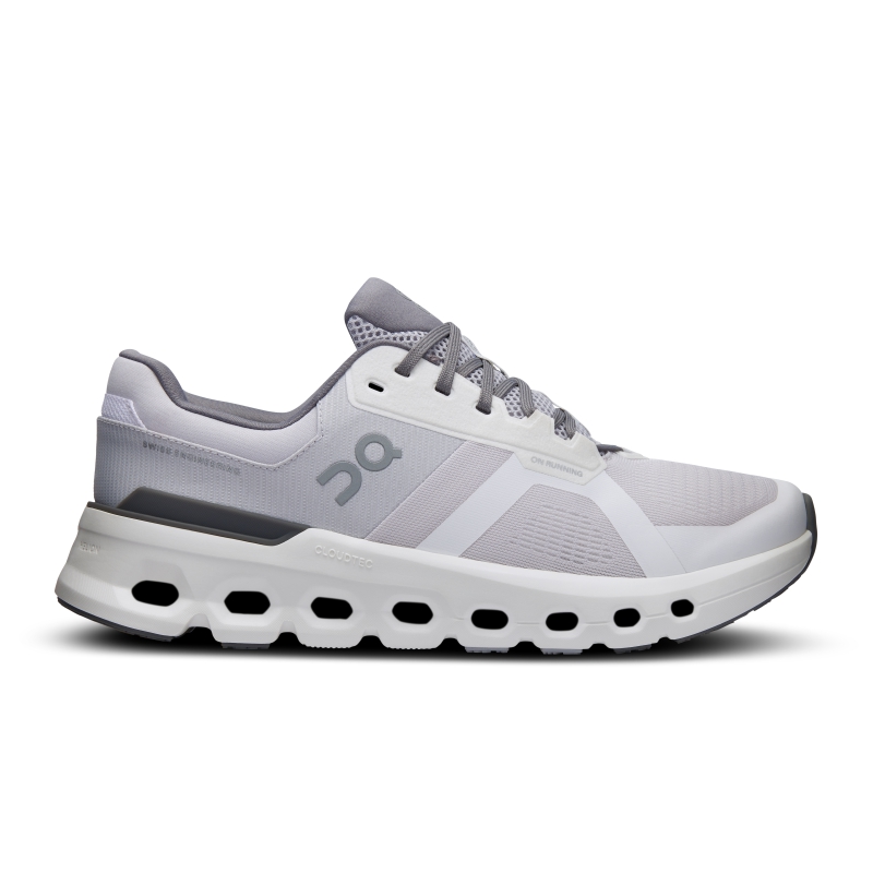 Chaussures Running Route On Cloudrunner 2 Blanche  Homme  | VEN-8474027