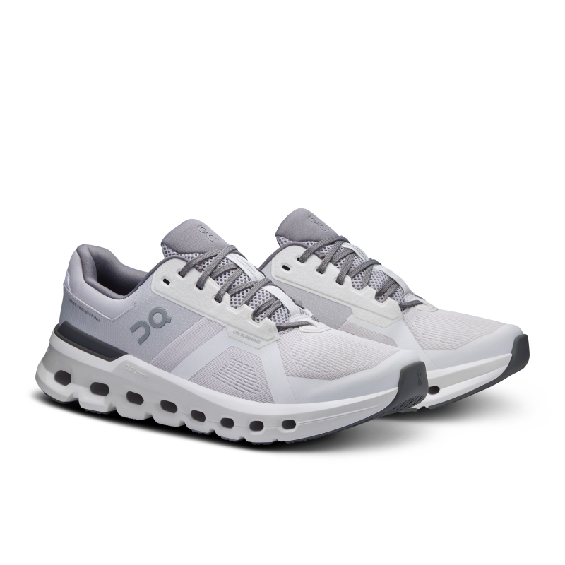 Chaussures Running Route On Cloudrunner 2 Blanche  Homme  | VEN-8474027